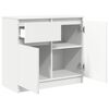 vidaXL Sideboard with Drawer White 71x35x65 cm Engineered Wood