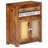 vidaXL Side Cabinet 60x30x75 cm Solid Acacia Wood
