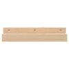 vidaXL Wall Shelves 2 pcs 50x12x9 cm Solid Wood Pine