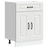 vidaXL Kitchen Base Cabinet "Kalmar" White Engineered Wood