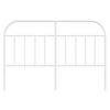 vidaXL Metal Headboard White 135 cm