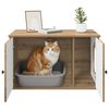 vidaXL Cat House Artisian Oak 85 x 55 x 50 cm Engineered Wood