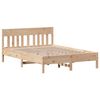 vidaXL Bed Frame without Mattress 150x200 cm Solid Wood Pine