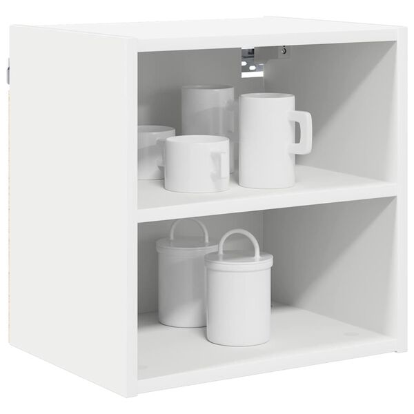 vidaXL Hanging Cabinet White 40 x 29.5 x 40 cm Engineered Wood
