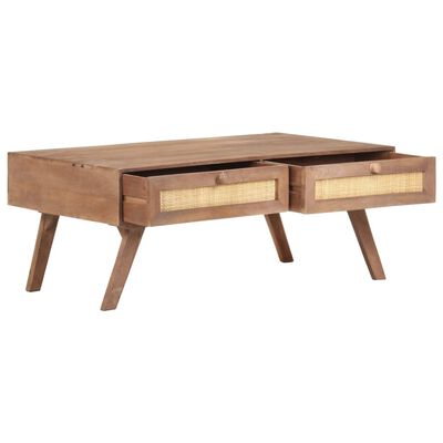 vidaXL Coffee Table 100x60x40 cm Solid Mango Wood
