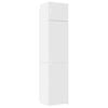 vidaXL Slim Storage Cabinet White 50x42,5x225 cm Engineered Wood