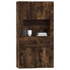 vidaXL Highboard Smoked Oak Engineered Wood