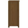 vidaXL Sideboard Honey Brown 40x35x80 cm Solid Wood Pine