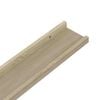 vidaXL Wall Shelves 2 pcs Sonoma Oak 80x9x3 cm