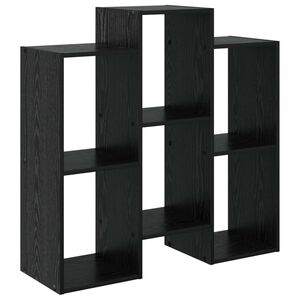 vidaXL Sideboard Black Oak 90 x 30 x 90 cm