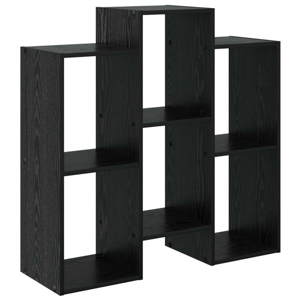 vidaXL Sideboard Black Oak 90 x 30 x 90 cm