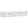 vidaXL TV Cabinet with Drawer White 147 x 34.5 x 27 cm Engineered Wood