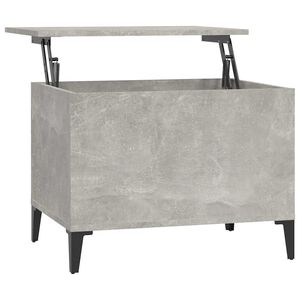 vidaXL Coffee Table Concrete Grey 60x44,5x45 cm Engineered Wood