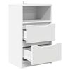 vidaXL Bedside Tables 2 pcs White 40 x 30 x 467 cm Engineered Wood