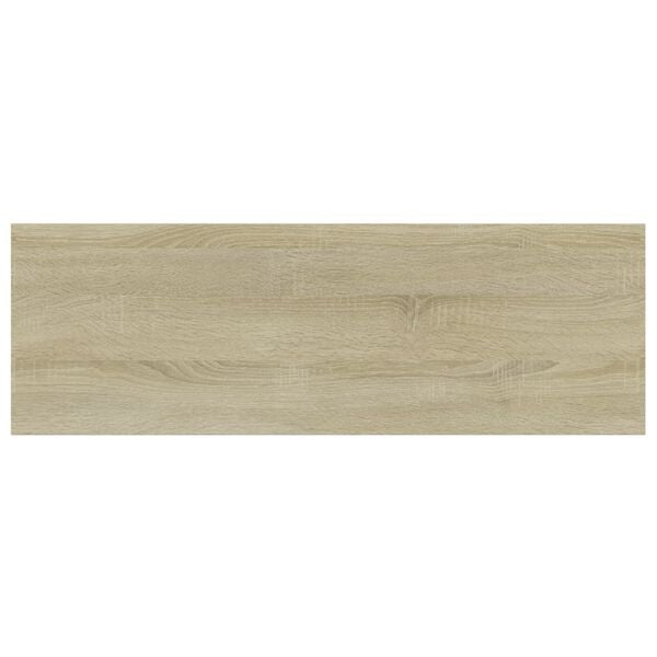 vidaXL Bookshelf Boards 4 pcs Sonoma Oak 60x20x1.5 cm Engineered Wood