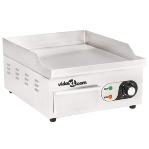 vidaXL Electric Griddle Stainless Steel 2000 W 36x47x22 cm