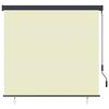 vidaXL Outdoor Roller Blind 170x250 cm Cream