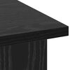 vidaXL TV stand Black Oak 100 x 40 x 50 cm