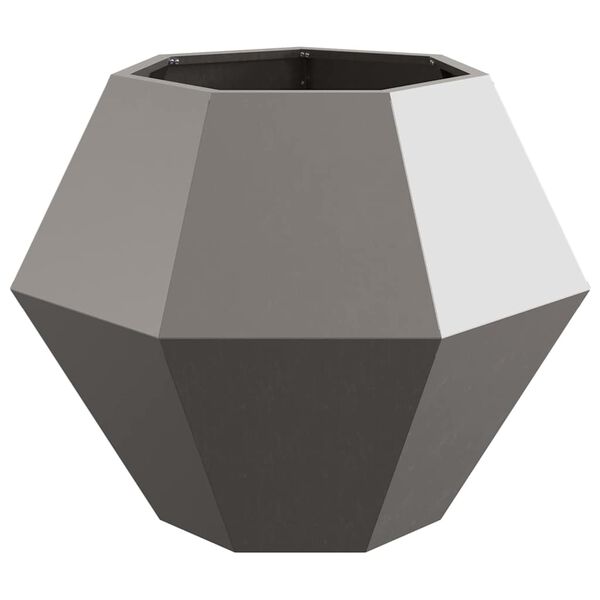 vidaXL Planter Rusty 75 x 75 x 60 cm Weathering Steel