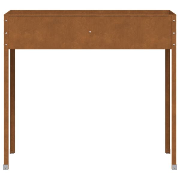 vidaXL Garden Planter 100.5x40.5x90 cm Weathering Steel