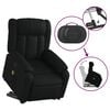 vidaXL Electric Massage Recliner Chair Black Faux Leather