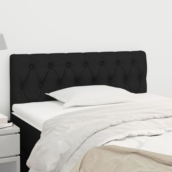vidaXL Headboard Black 100 cm Fabric