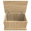 vidaXL Storage Box Sonoma Oak 50x30x28 cm Engineered Wood