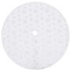 vidaXL Christmas Tree Skirt | White | Faux fur | 90 cm diameter