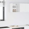 vidaXL Hanging Cabinet White 40 x 29.5 x 40 cm Engineered Wood