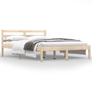 vidaXL Bed Frame without Mattress 135x190cm Double