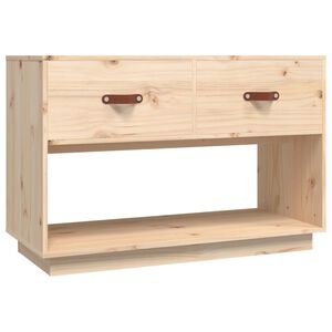 vidaXL TV Cabinet 90x40x60 cm Solid Wood Pine
