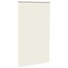 vidaXL Roller blind blackout 104.4x175 cm Fabric Width 100 cm off white