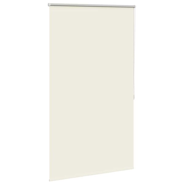 vidaXL Roller blind blackout 104.4x175 cm Fabric Width 100 cm off white