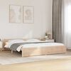 vidaXL Bed Frame without Mattress Solid Wood 180x200 cm Super King Super King Size