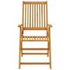 vidaXL 5 Piece Garden Dining Set 140x80x74 cm Solid Wood Acacia