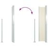 vidaXL Retractable Side Awning 140 x 300 cm Cream