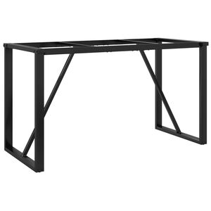 vidaXL Dining Table Legs O-Frame 120x60x73 cm Steel