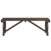 vidaXL Garden Benches 2 pcs Solid Wood Fir
