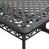vidaXL 5 Piece Garden Dining Set Bronze Cast Aluminium