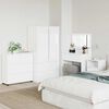 vidaXL Storage Cabinet High Gloss White 80 x 31 x 81 cm