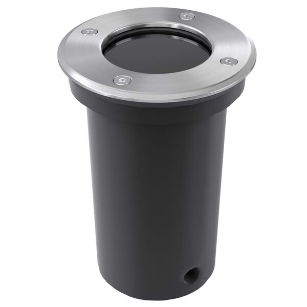 vidaXL Outdoor Ground Lights 3 pcs Round