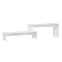 vidaXL TV Cabinet White 180x30x43 cm Engineered Wood