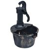 vidaXL Garden Water Fountain Barrel with Pump