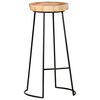 vidaXL Bar Stools 2 pcs Solid Acacia Wood