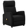 vidaXL Massage Chair | Black | Faux leather | Standard | Adjustable Armrests