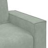 vidaXL 2-Seater Sofa Light Grey 160x78x84 cm Velvet
