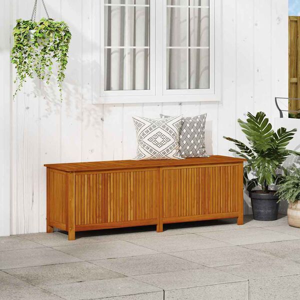 vidaXL Garden Storage Box 175x50x58 cm Solid Acacia Wood