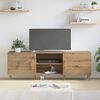 vidaXL TV Cabinet Artisan oak 150 x 30 x 50 cm Engineered wood