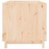 vidaXL Dog House 100x70x72 cm Solid Wood Pine