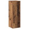 vidaXL Plant Stand Old Wood 33x33x100 cm Engineered Wood